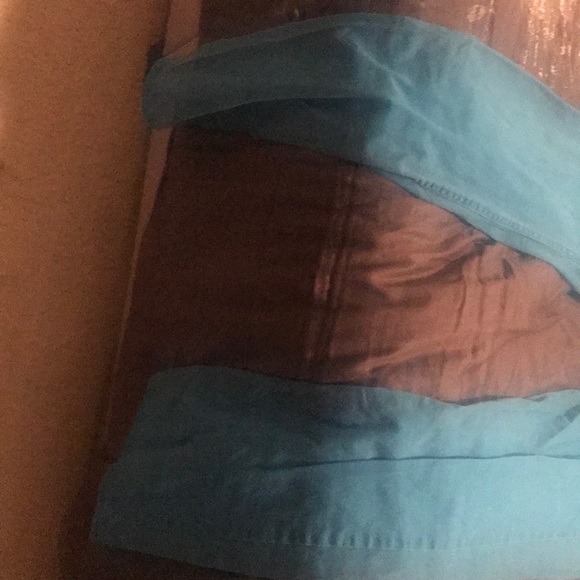 Turquoise jeans H&M size 34 good condition - Picture 3 of 4